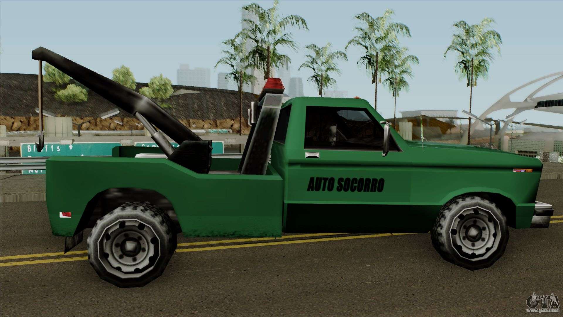 Onde encontrar o guincho Towtruck? GTA San Andreas? 