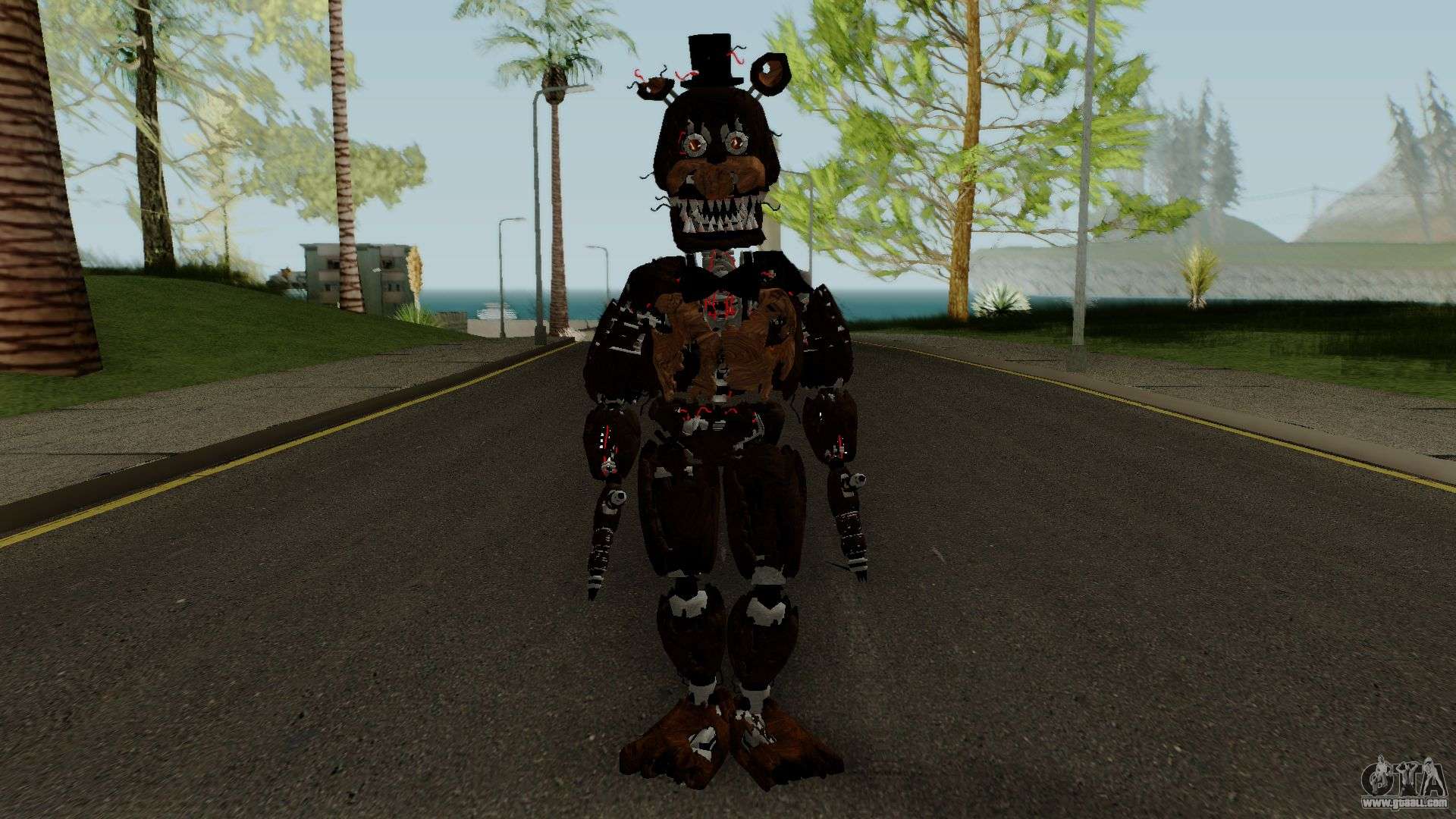 GTA San Andreas Five Nights at Freddys 4 Skin Pack [COMPLETE] with