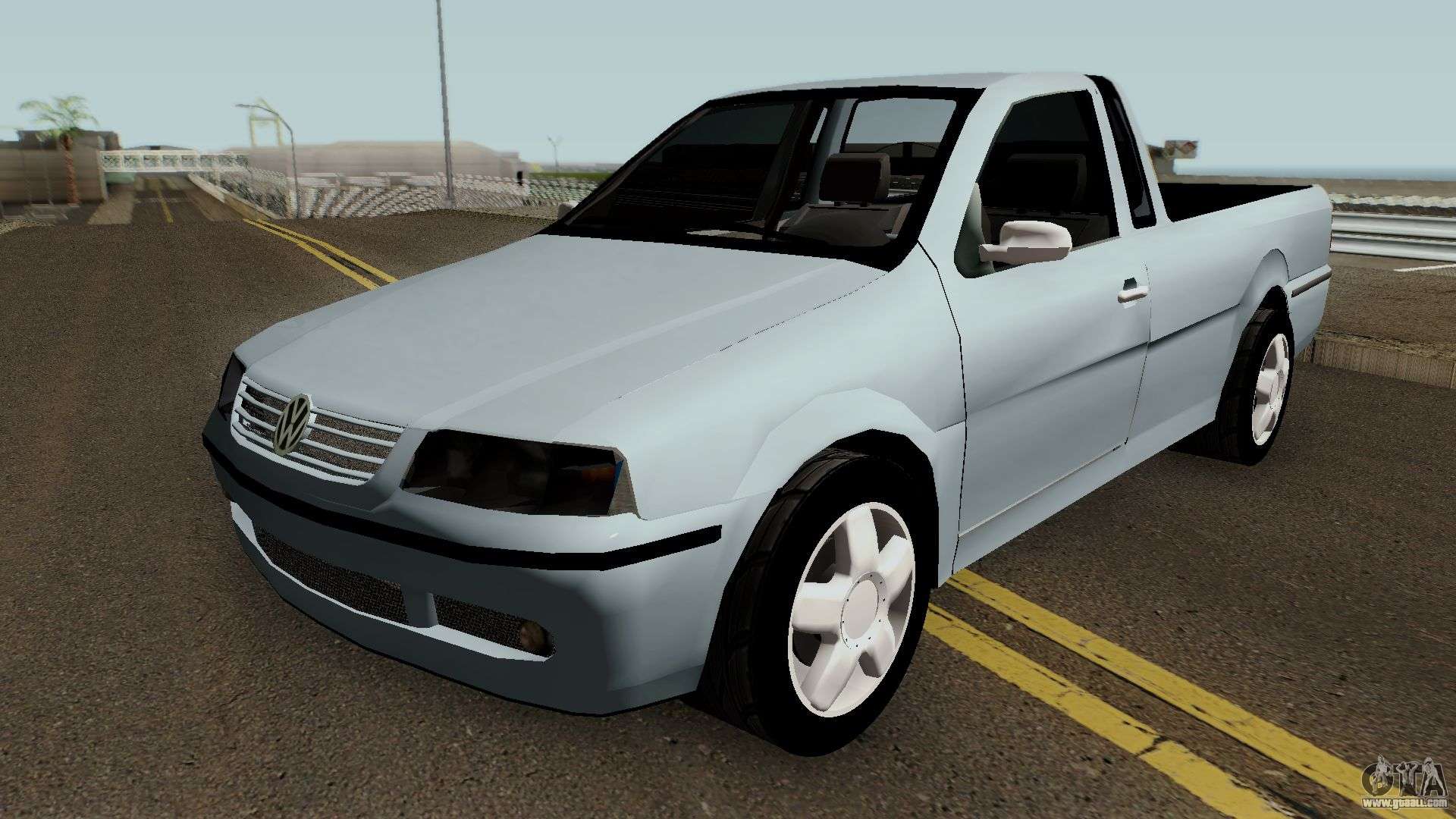 Volkswagen Saveiro Cross 2014 3D model - Download Vehicles on