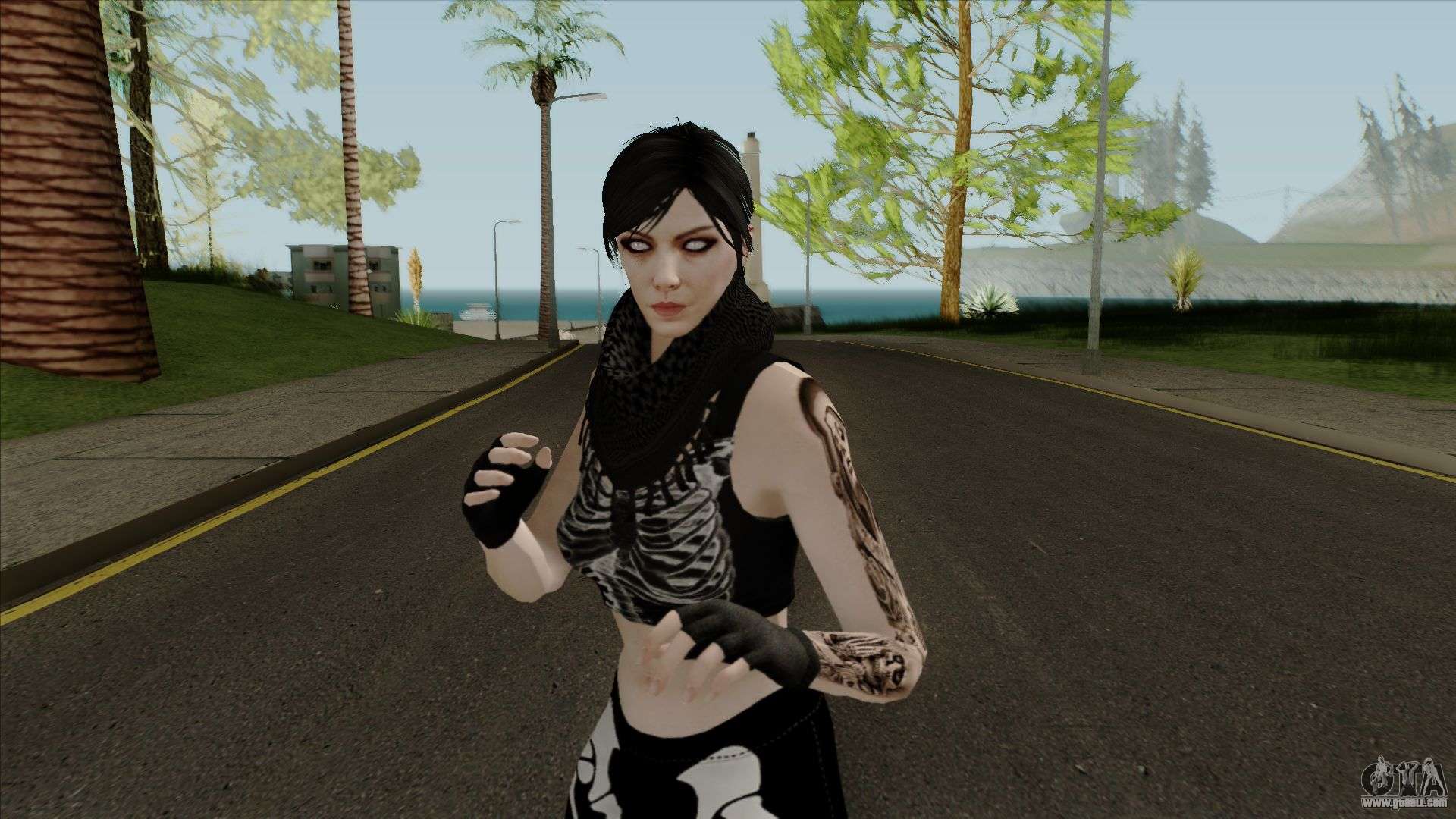  Female  GTA  Online Halloween Skin  2 for GTA  San Andreas