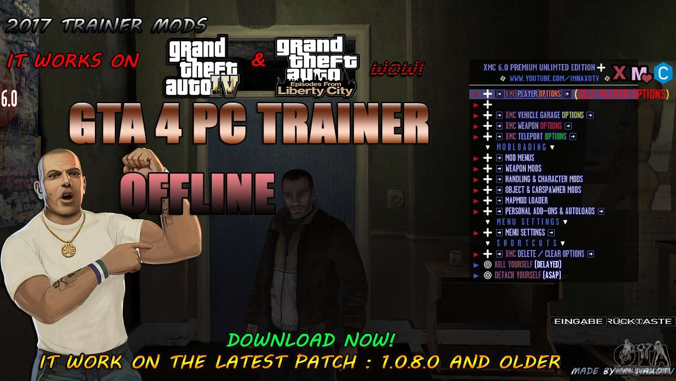 Download Grand Theft Auto 5: Trainer / Trainer (+10) (XBOX 360