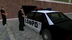 The revival of the police station LSPD for GTA San Andreas