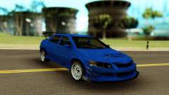 Mitsubishi Evolution 9 Blue for GTA San Andreas