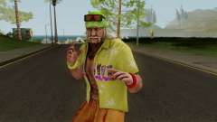 Hulk Hogan (Beach Basher) from WWE Immortals for GTA San Andreas