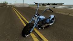 Western Motorcycle Zombie Bobber GTA V HQ for GTA San Andreas