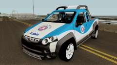 Fiat Strada Locker 2013 PMBA for GTA San Andreas