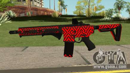 New Assault Rifle (Red) for GTA San Andreas
