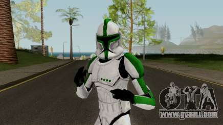 Clone Trooper Green (Star Wars The Clone Wars) for GTA San Andreas