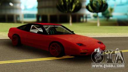 Nissan 240SX Red for GTA San Andreas