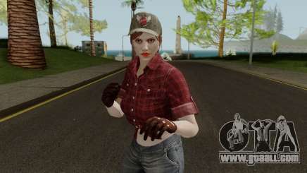 GTA Online Random Skin 13 Misty from BOII Zombie for GTA San Andreas