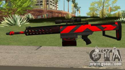 New Sniper Rifle (Red) for GTA San Andreas