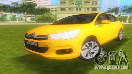 Citroen C4 2012 for GTA Vice City