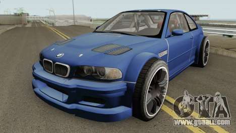 BMW M3 E46 GTR Most Wanted (2012 Style) V1 2001 for GTA San Andreas