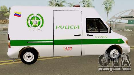 Mercedes Benz Sprinter Policia for GTA San Andreas
