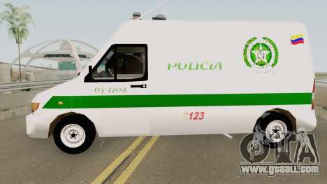 Mercedes Benz Sprinter Policia for GTA San Andreas