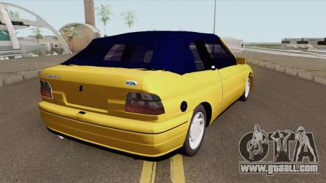 Ford Escort XR3 1995 Cabriolet for GTA San Andreas