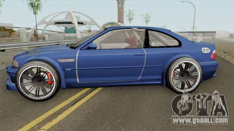 BMW M3 E46 GTR Most Wanted (2012 Style) V1 2001 for GTA San Andreas