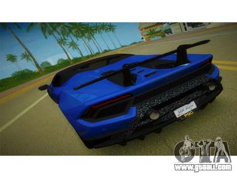 Lamborghini Huracan Performante Spyder for GTA Vice City