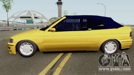 Ford Escort XR3 1995 Cabriolet for GTA San Andreas