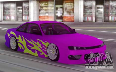 Nissan 200SX S14 Gradient Factory New for GTA San Andreas