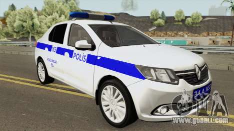 Turkish Police Car Renault Logan for GTA San Andreas