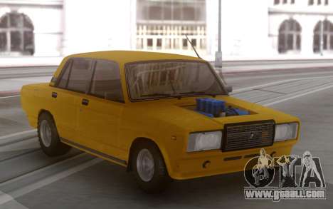 VAZ 2107 with a V8 engine for GTA San Andreas