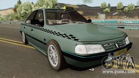 Peugeot 405 GLX TAXI NEW for GTA San Andreas