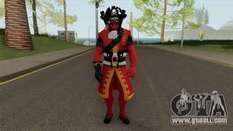 DeadPool Pirate for GTA San Andreas