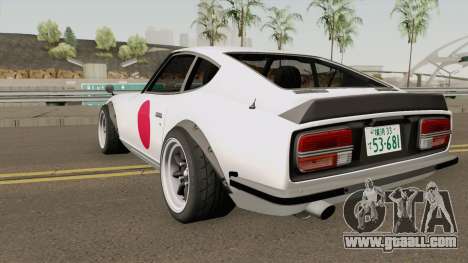 Nissan Fairlady 240Z Japan Anniversary Edition for GTA San Andreas