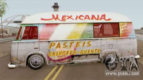 Hotdog Van Lanche Mexicana for GTA San Andreas