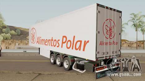 Remolque Alimentos Polar for GTA San Andreas