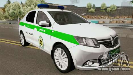 Renault Logan 2016 Policia Iranian for GTA San Andreas