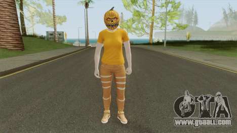 GTA ONLINE Halloween Skin Female for GTA San Andreas