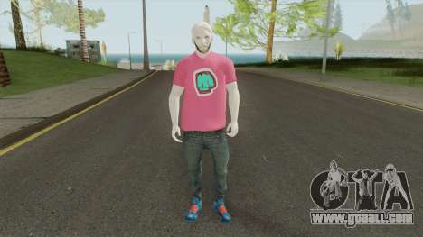 PewDiePie Skin 1 for GTA San Andreas