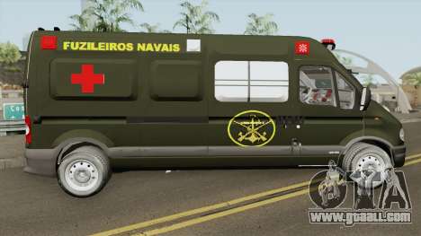 Renault Master Ambulance Dos Fuzileiros Navais for GTA San Andreas