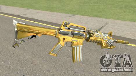 CF M4A1-S Beast Noble Gold for GTA San Andreas