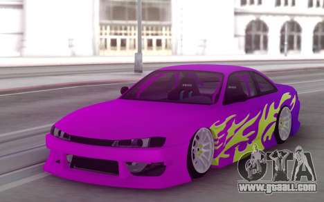 Nissan 200SX S14 Gradient Factory New for GTA San Andreas