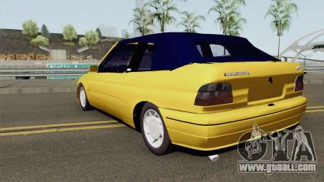 Ford Escort XR3 1995 Cabriolet for GTA San Andreas