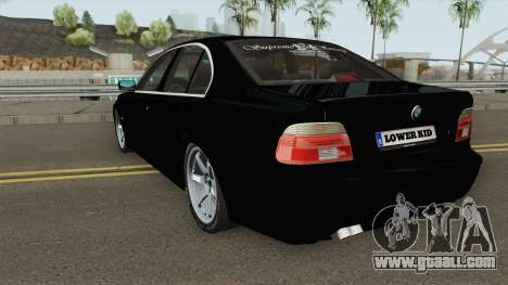 BMW E39 EnesTuningGarageDesign for GTA San Andreas