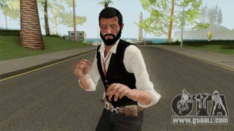 Edward Pierce from Call of Cthulhu Without Coat for GTA San Andreas