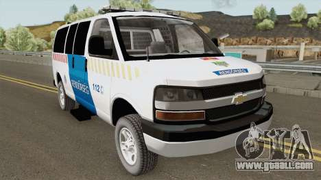 Chevrolet Express Hungarian Police Rendorseg for GTA San Andreas