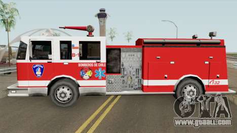Chilean Firetruck for GTA San Andreas