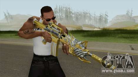CF M4A1-S Beast Noble Gold for GTA San Andreas