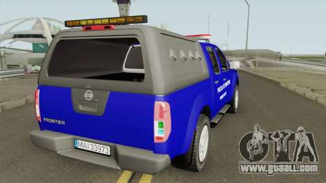 Nissan Frontier - Politia De Frontiera 2014 for GTA San Andreas