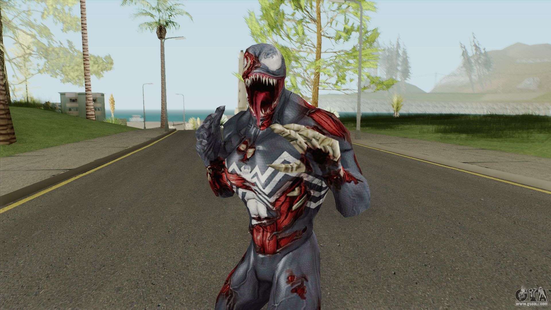 Зомби веном. Venom Skin GTA San. ГТА Сан андреас Венома андреас. GTA San Andreas Venom. GTA San Andreas Venom Skin.