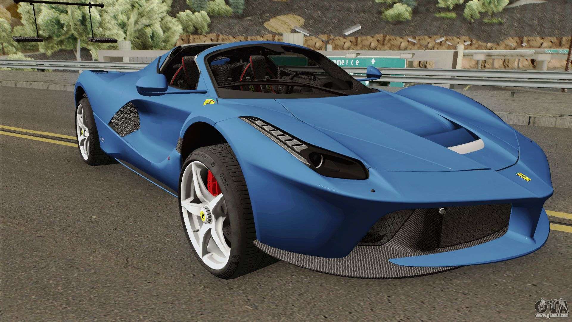 Ferrari Laferrari Aperta 2017 Hq For Gta San Andreas