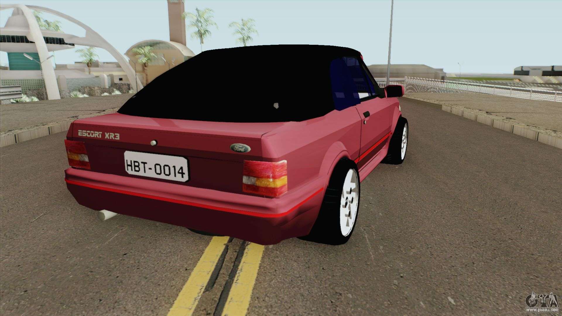 Download Ford Escort XR3 1992 Cabriolet for GTA San Andreas