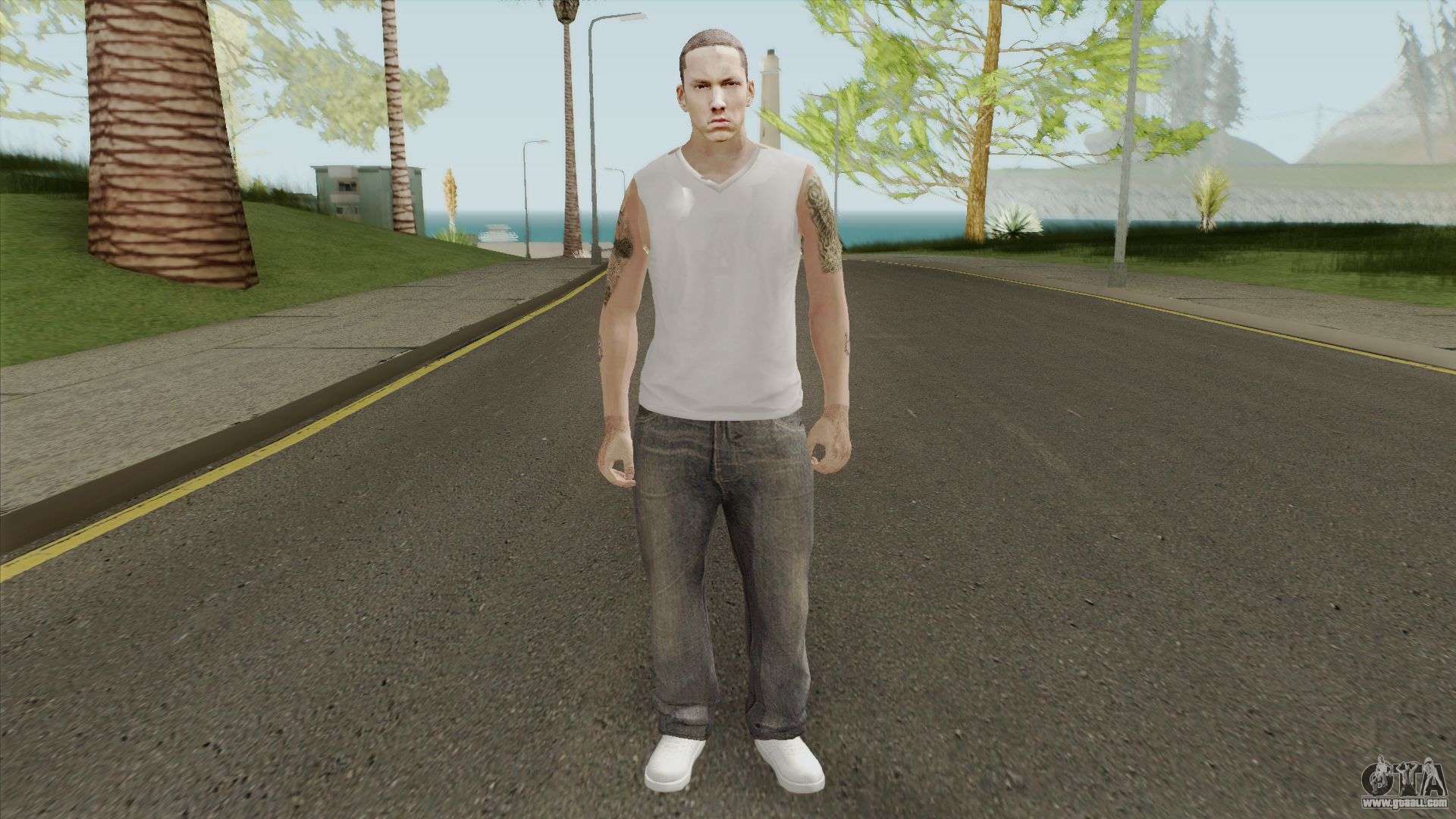 Eminem Skin Hq For Gta San Andreas