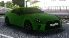 Nissan GT-R R35 Coupe Green for GTA San Andreas