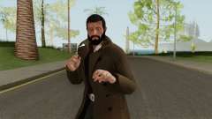 Edward Pierce from Call of Cthulhu With Coat for GTA San Andreas